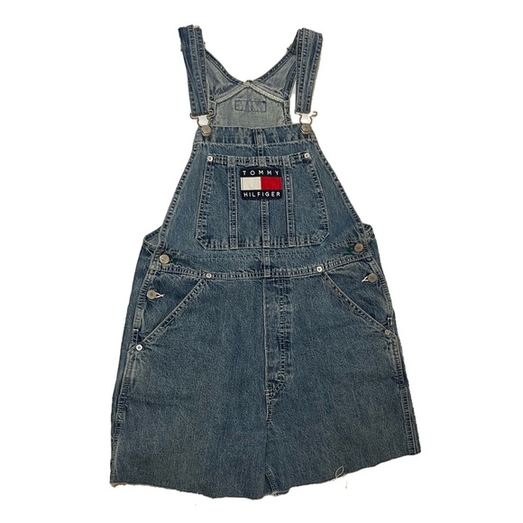 TOMMY HILFIGER OVERALLS TIMELESS Y2K - Picture 1 of 2